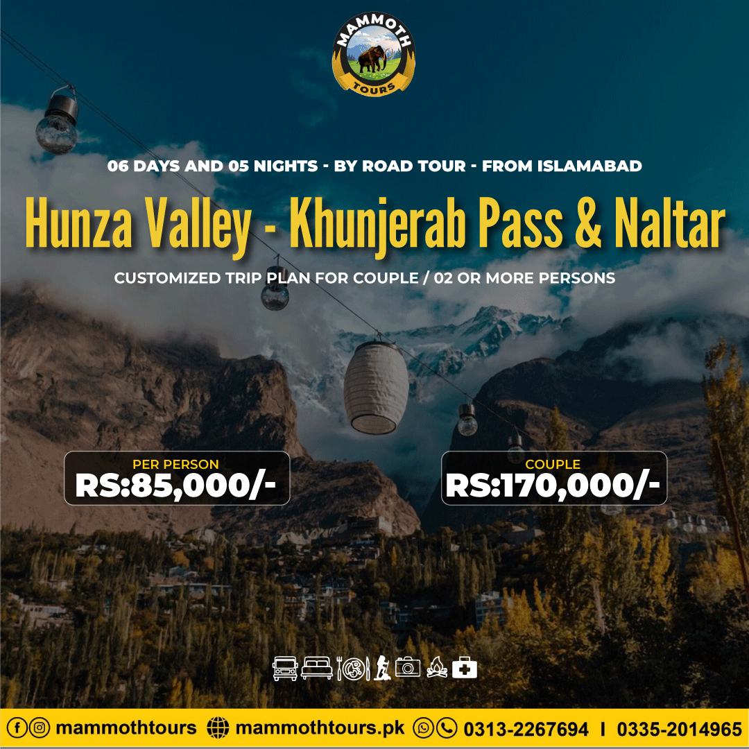 6. Hunza and Naltar Valley - 06 Days
