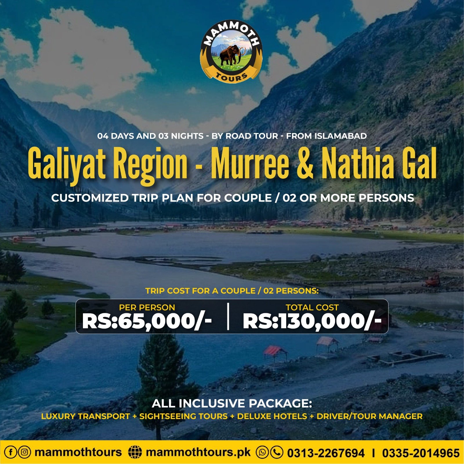 JUNE 8. Murree and Nathia Gali - 04 Days